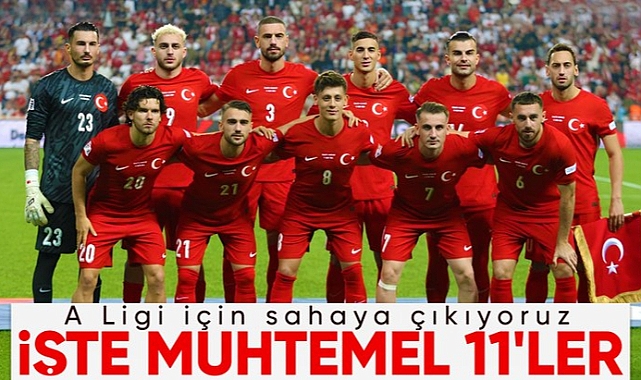 Türkiye, Galler ile karşılaşacak: İşte muhtemel 11'ler