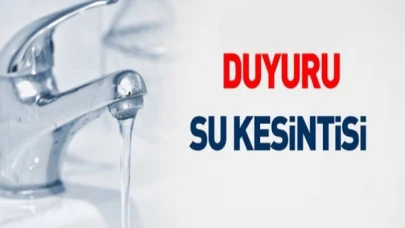 Şanlıurfa 9 Saat Sürecek Su Kesintisi Uyarısı