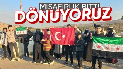 Suriyelilerden Cilvegözü Gümrük Kapısı’nda kutlama: Memleketimize dönüyoruz