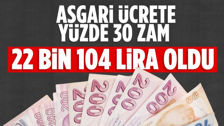 SON DAKİKA! 2025 yılı asgari ücreti belli oldu