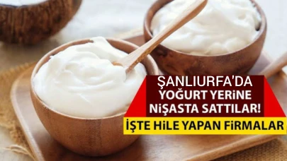 Şanlıurfa’da Gıda Skandalı: İki Yoğurt Markasında Hile Tespit Edildi!