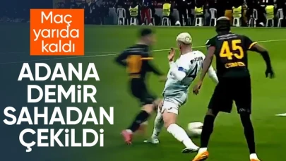 Adana Demirspor’dan Şok Karar: Galatasaray Maçında Sahadan Çekildi!