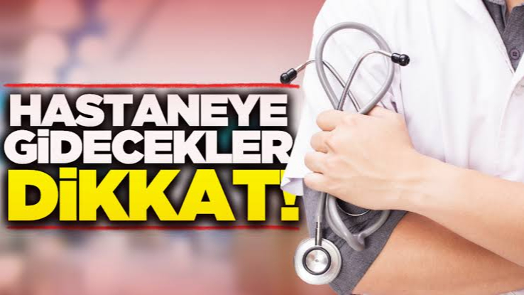 ŞANLIURFALILAR DİKKAT! DEVLET HASTANELERİNDE MUAYENE ÜCRETLERİ DEĞİŞTİ