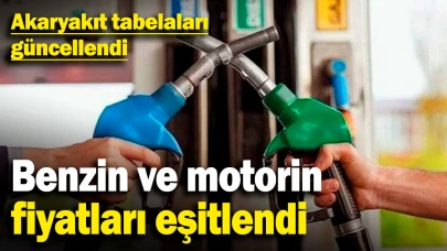 Akaryakıtta Tarihi Dönemeç: Benzin ve Motorin Fiyatları Neredeyse Eşitlendi!