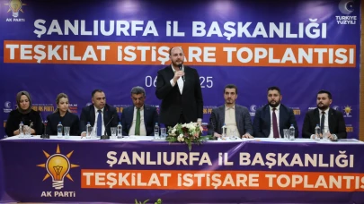 AK Parti Teşkilat Başkanı Ahmet Büyükgümüş Şanlıurfa’da Teşkilatla Buluştu