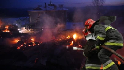 Şanlıurfa’da 6 Katlı Binada Korkutan Yangın: Ev Küle Döndü!