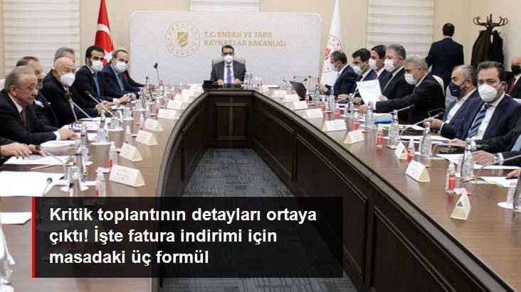 Kritik toplantının detayları ortaya çıktı! İşte fatura indirimi için masadaki üç formül