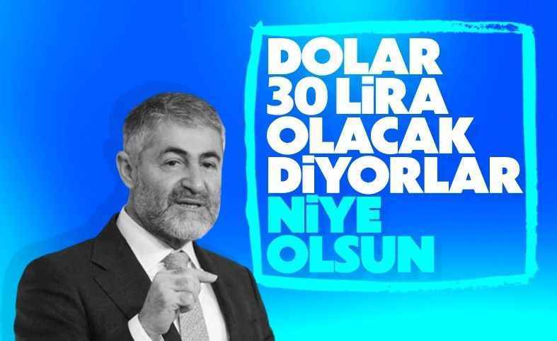 Nureddin Nebati: Dolar kuru için vatandaşlarımız rahat olsun