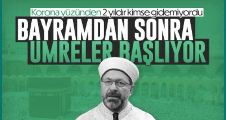 Ali Erbaş: Umre turlarımız başlıyor