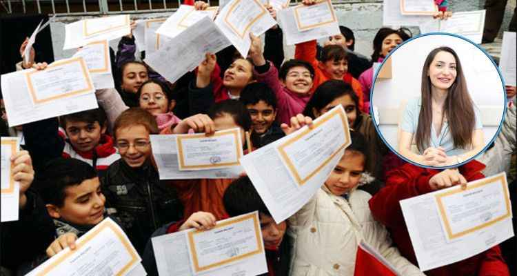 Karne çocuğun değil aslında ailenin karnesi