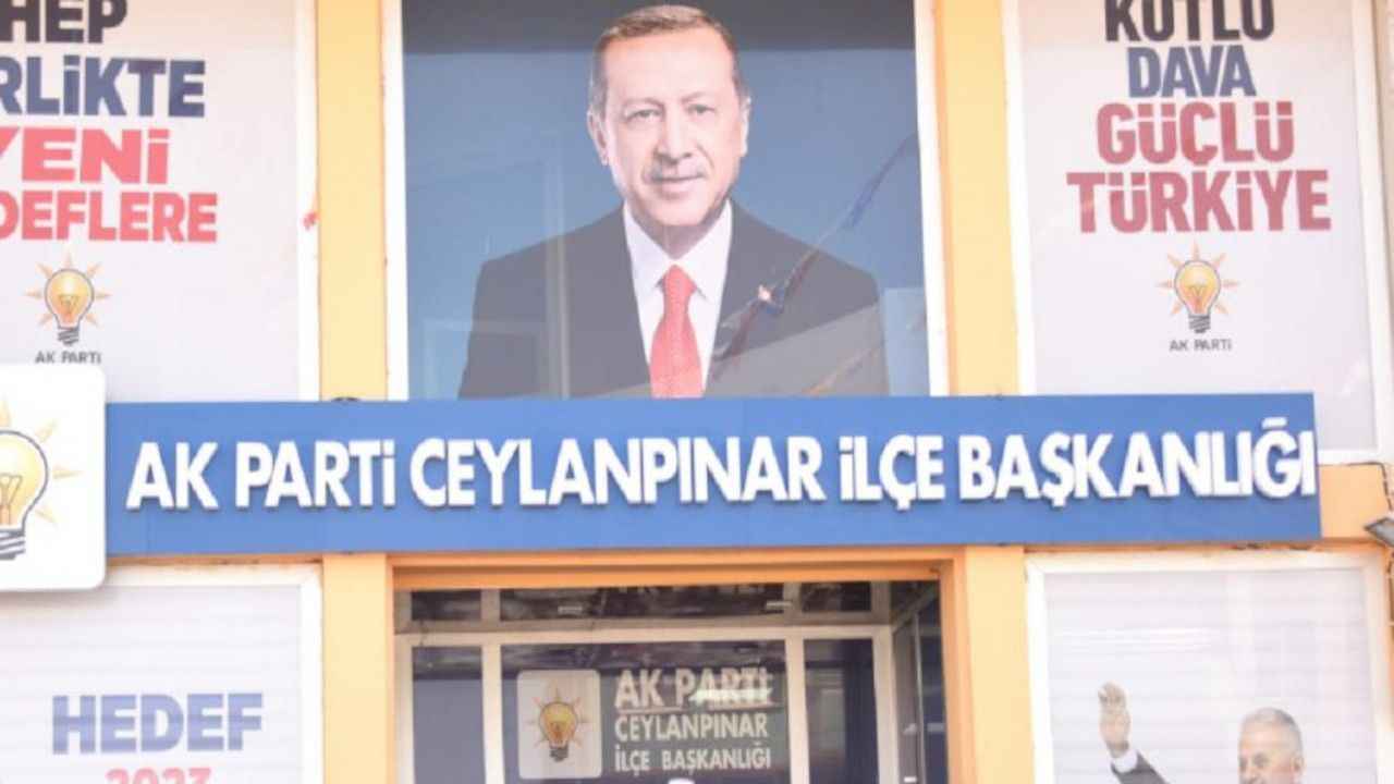 AK Parti Ceylanpınar İlçe Başkanlığı iddiaları sert dille yalanladı