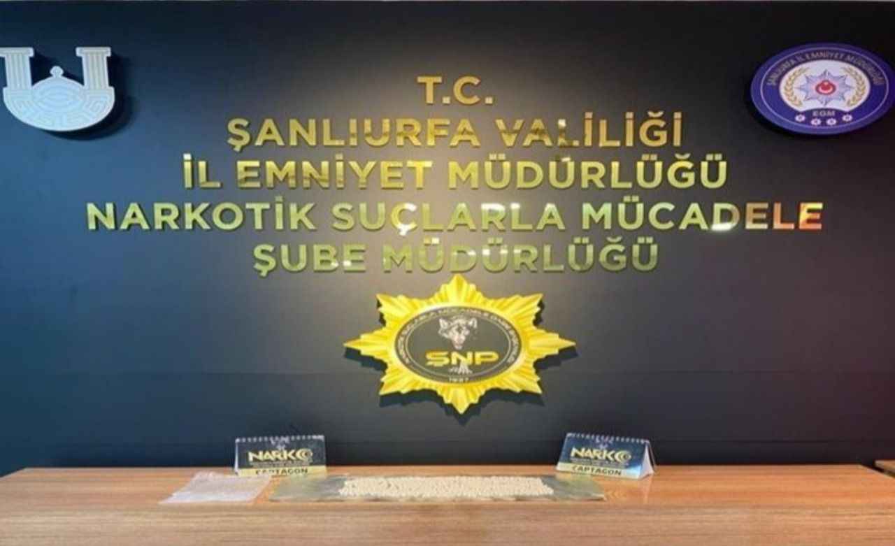 Şanlıurfa’da narkotik polisleri ele geçirdi: Tam 994 adet