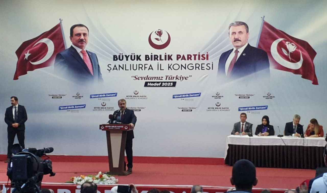 BBP Şanlıurfa İl Kongresi yapıldı