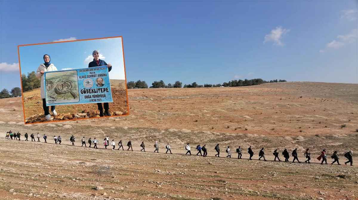 Şanlıurfa'da Doğa tutkunlarından Klaus Schmidt anısına yürüyüş