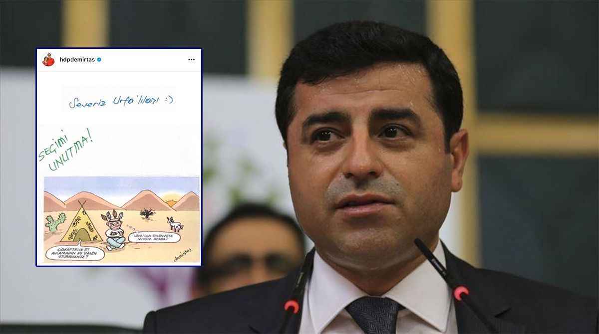 Demirtaş'tan Urfa paylaşımı