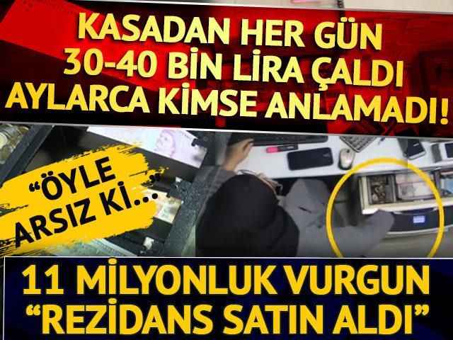 İş yerinde 'tırnakçılık' yaptı, 11 milyon TL'lik vurgunla rezidans satın aldı! Akıl almaz yöntem patronlarını da şaşırttı: Kasadan her gün 30-40 bin lira...