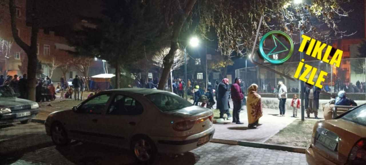 Urfalılar Sokağa Döküldü! Hatay’da dün akşam art arda depremler Urfa'da da hissedildi