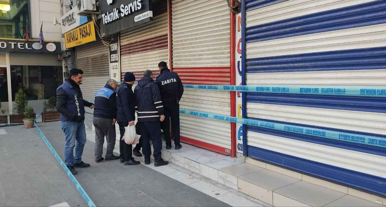 Şanlıurfa'da Kapaklı Pasajı mühürlendi!