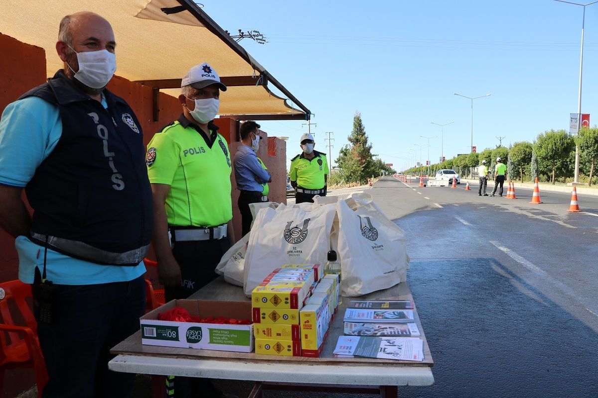 Şanlıurfa'da Bayram tedbirleri... Ekipler sahada...