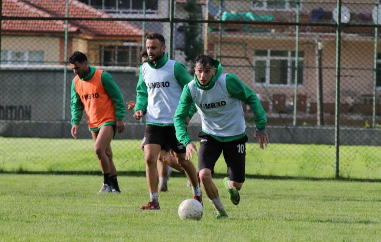 Sarı yeşilli ekip play-off hazırlıklarını sürdürüyor