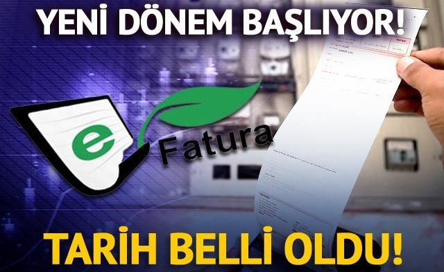 E-fatura dönemi başlıyor! Tarih belirlendi, e-defter uygulaması da geliyor...