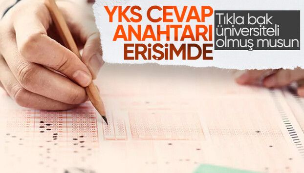 YKS cevap anahtarı erişime açıldı