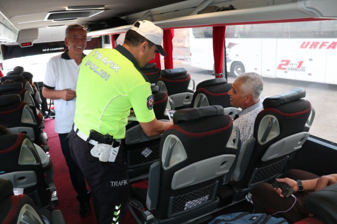 Urfa’da Kurban Bayramı öncesi trafik tedbirleri artırıldı