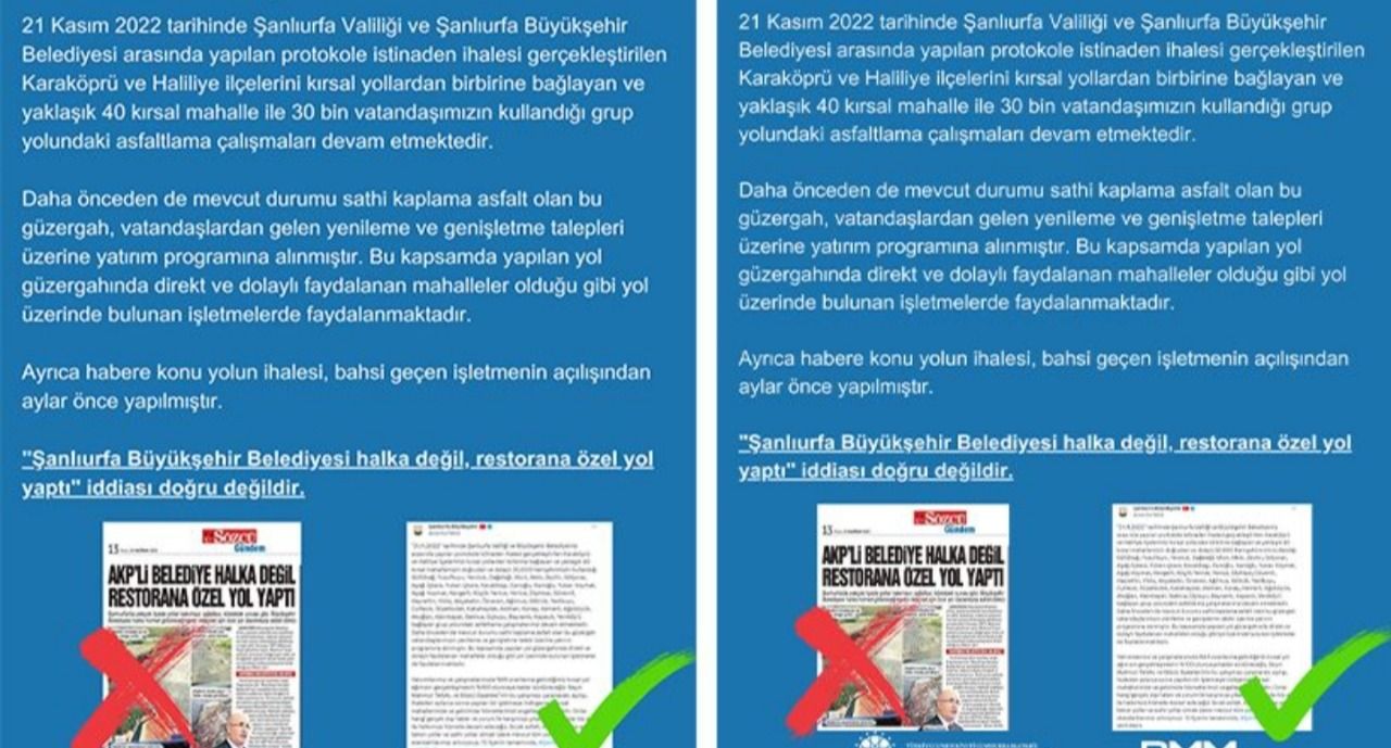 İletişim Başkanlığı Tanal'ın iddiasına dezenformasyon dedi