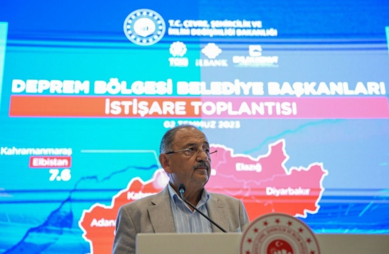 Bakan Özhaseki: Sıfır toleransla önümüze bakmamız icap ediyor