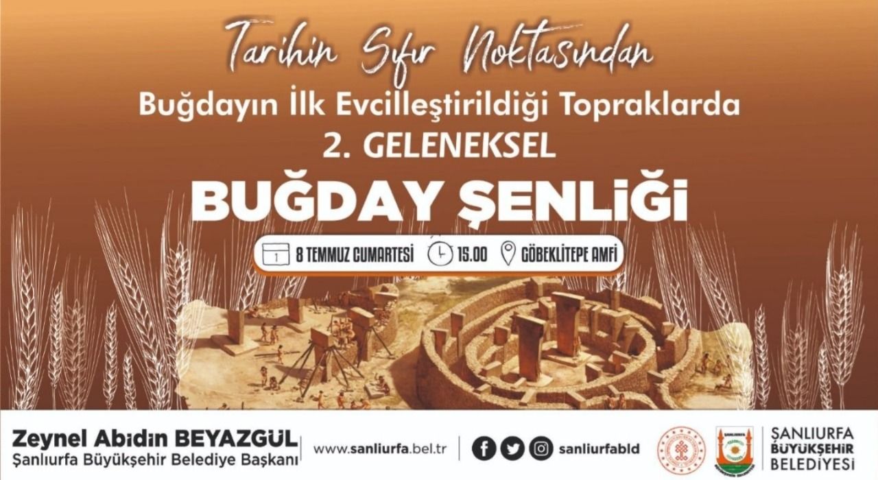 Büyükşehir’den tarihin sıfır noktasında ‘Buğday Şenliği’