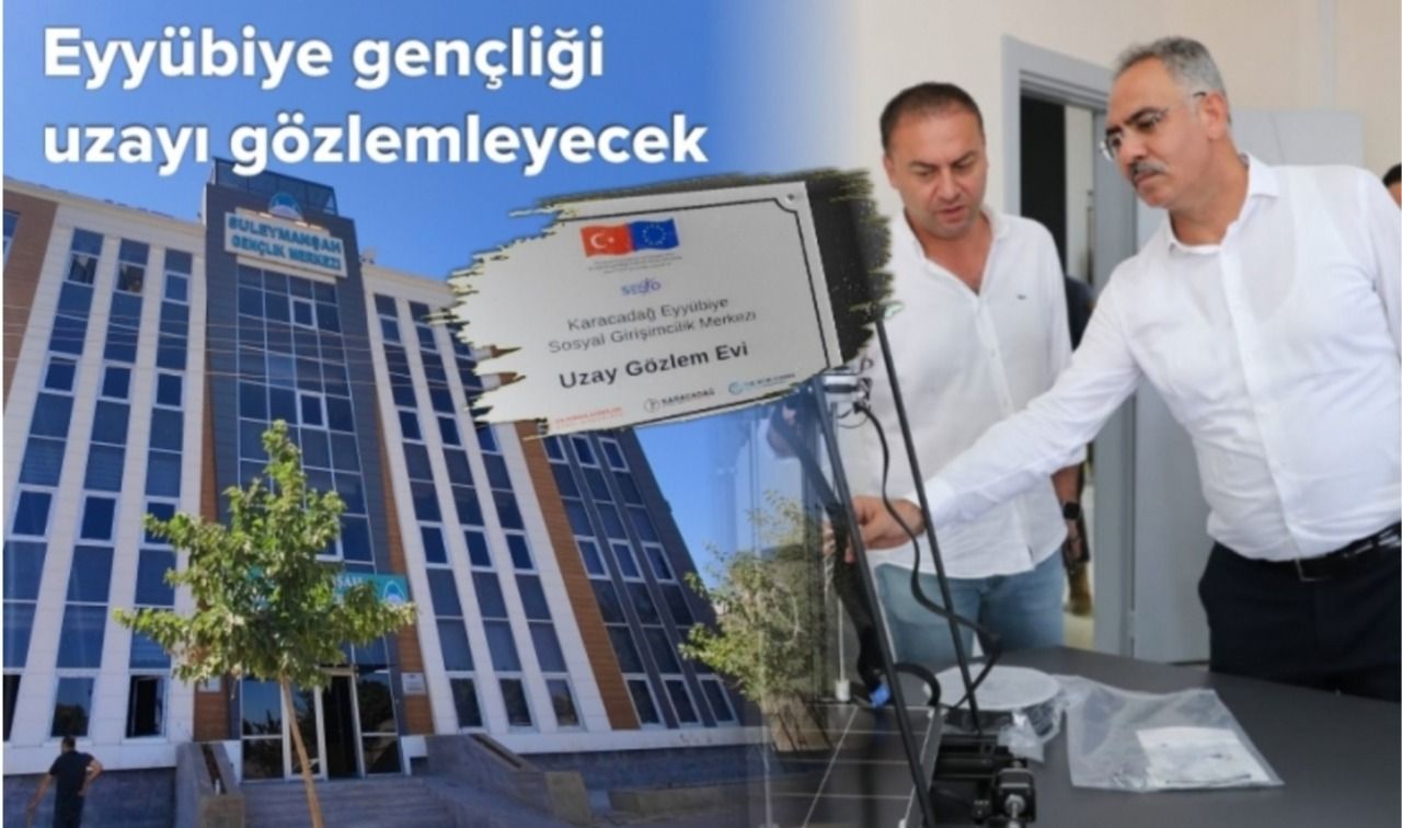 Eyyübiye’nin Tam Donanımlı Gençlik Merkezi Hazır