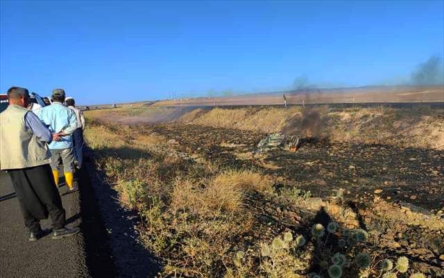 Şanlıurfa'da şarampole devrilen otomobildeki 4 kişi yaralandı