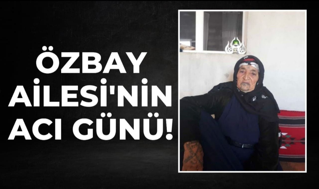 Gazeteci Ömer Özbay’ın acı günü