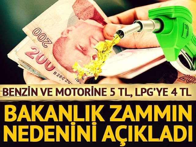 Hazine ve Maliye Bakanlığından zam açıklaması: Akaryakıt ürünlerindeki ÖTV iki sebeple artırılmıştır