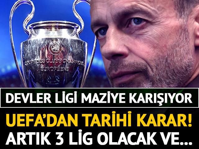 Şampiyonlar Ligi maziye karışıyor! İki yıl önce reddedilen Süper Lig fikri değişerek hayata geçiyor...