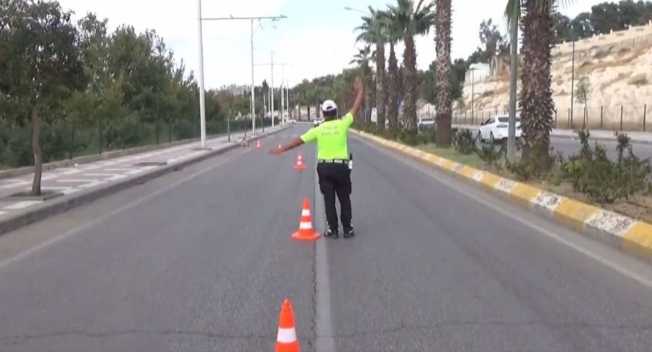 Şanlıurfa'da trafik denetimi