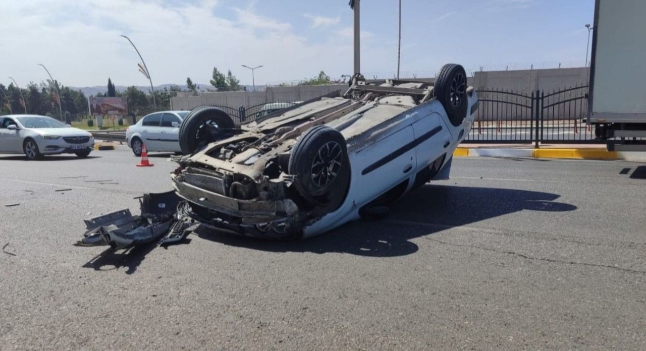 Urfa’da faciaya ramak kaldı Hatalı sollama kaza getirdi