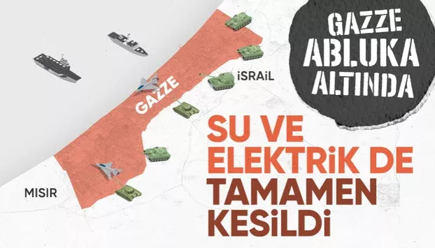 Gazze'de insani kriz büyüyor: Elektrik ve gıda sıkıntısı ortaya çıktı