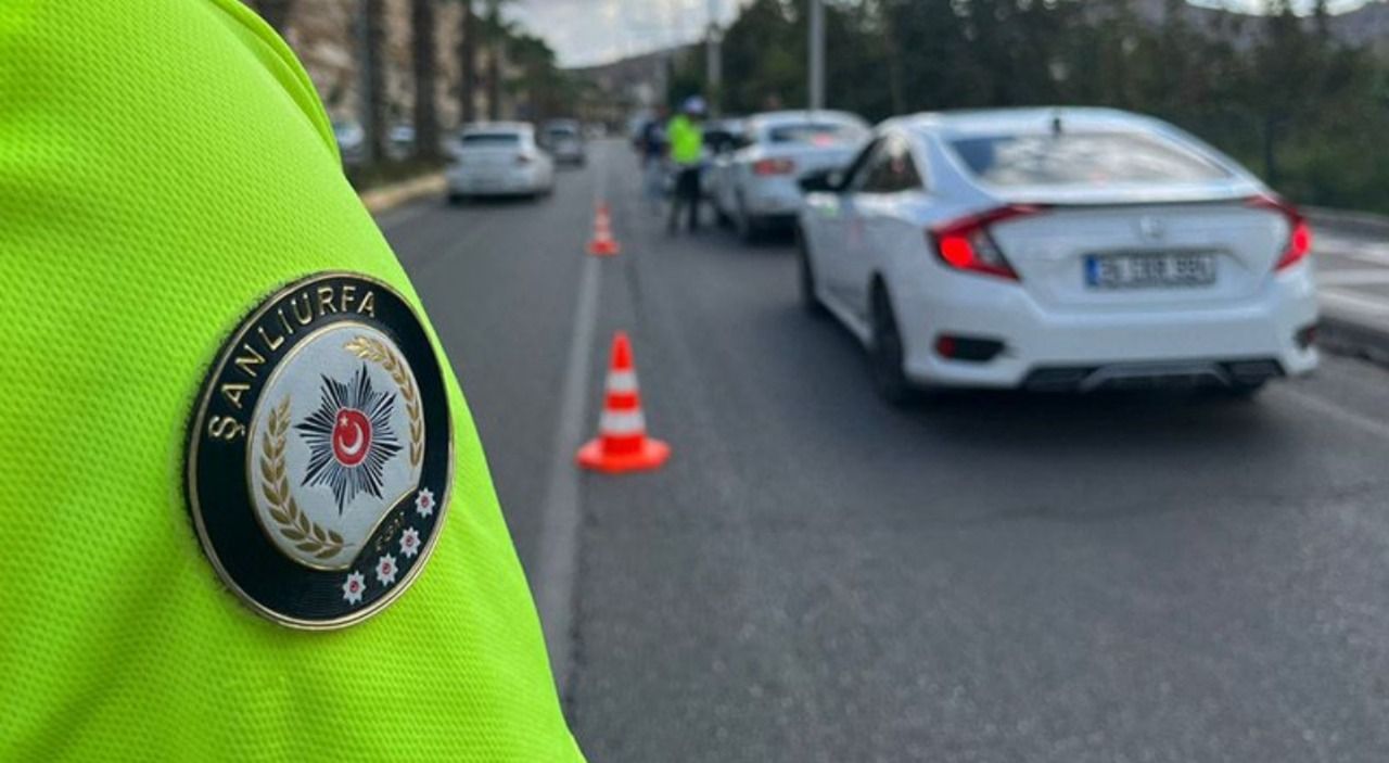 Urfa'da 1 aylık trafik denetimi