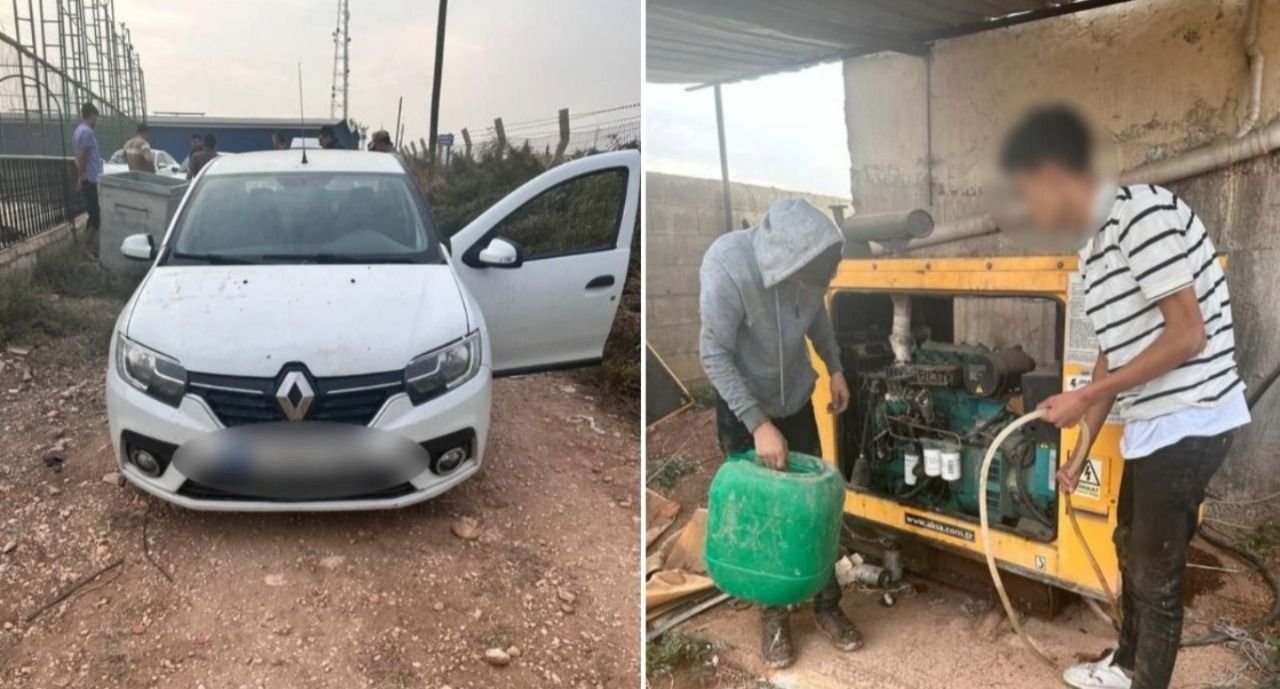 Şanlıurfa'da Akaryakıt hırsızlığının böylesi