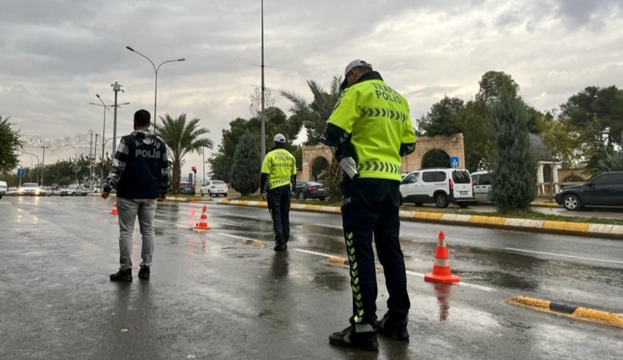 Şanlıurfa'da araç denetimlerinde 1 haftalık bilanço