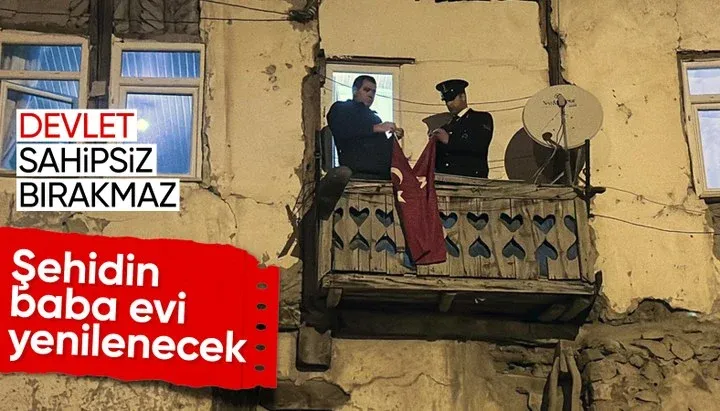 Bakanlık harekete geçti! Tokat şehidi Yasin Karaca'nın evi yeniden yapılacak