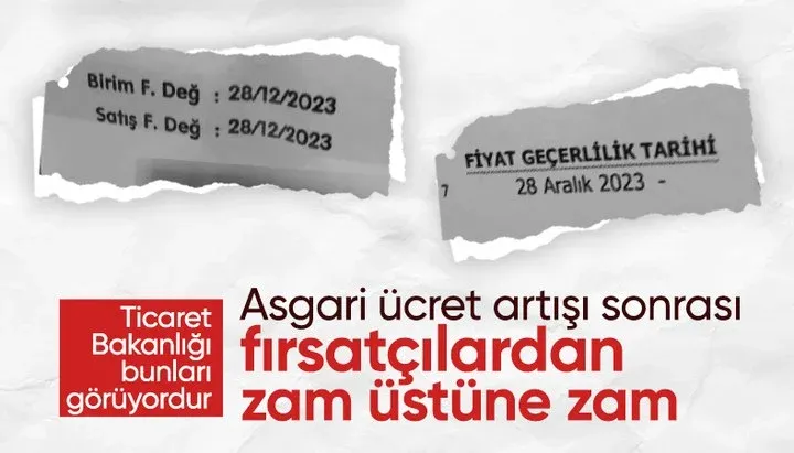 Zamlı asgari ücret cebe yansımadan market raflarını güncelledi