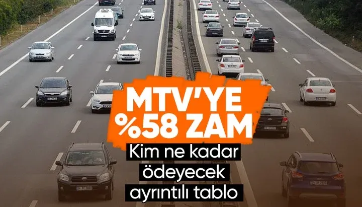 Resmi Gazete'de yayınlandı! 2024 yılı MTV tutarları..