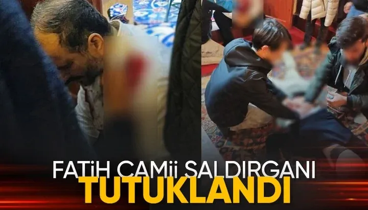 Fatih'te imamı bıçaklayan saldırgan tutuklandı