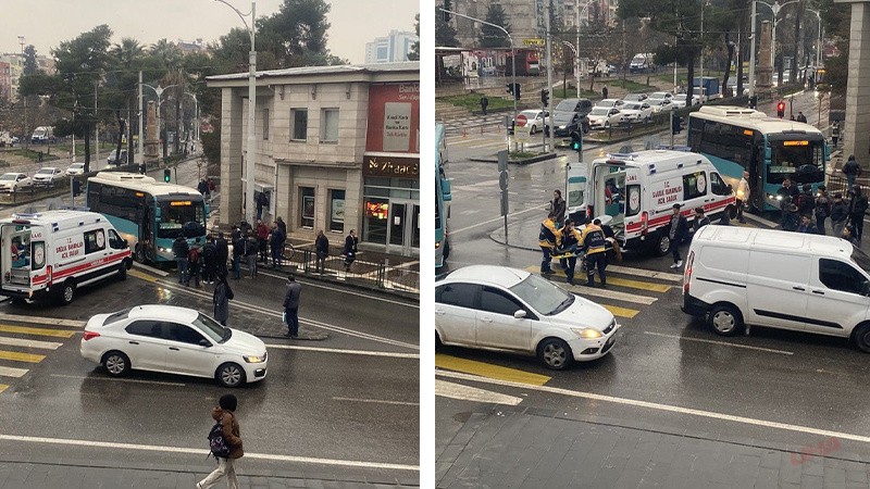 Şanlıurfa’da yağmur kazaları da beraberinde getirdi! Yolun karşısına geçmeye çalışan kadına otobüs çarptı