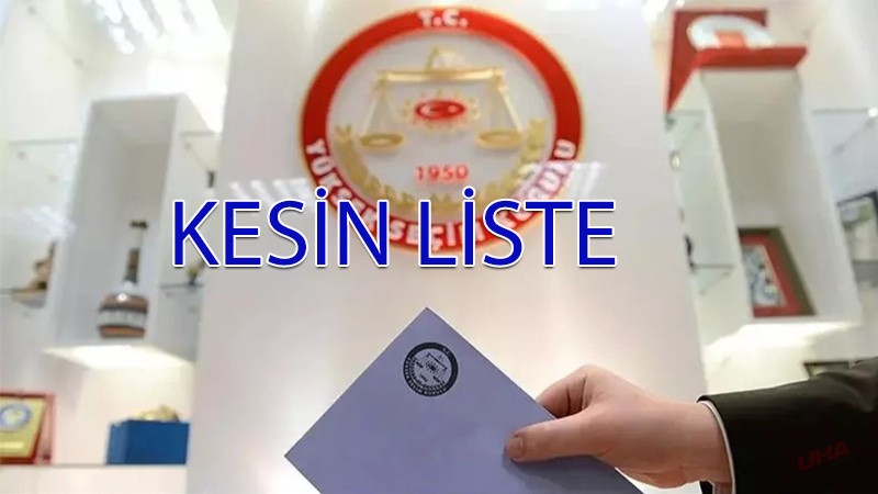 Şanlıurfa ilçelerinde yarışacak adayların kesinleşen listesi