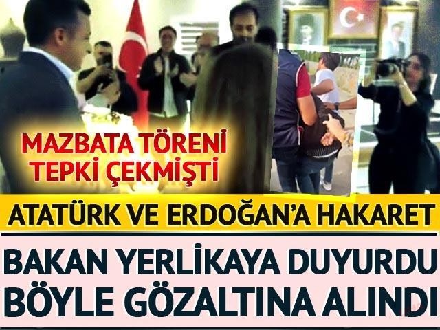 Atatürk ve Erdoğan'a hakaret eden DEM Partililer için harekete geçildi! Bakan Yerlikaya duyurdu... Böyle gözaltına alındı