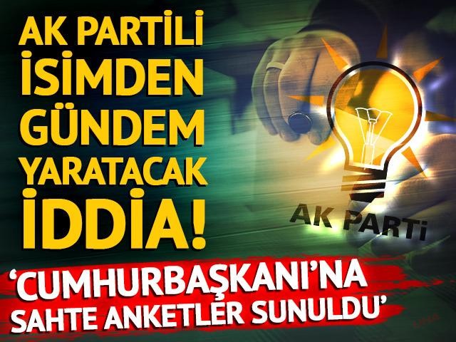 AK Partili Külünk’ten çarpıcı iddia: ‘Cumhurbaşkanı’na sahte anketler sunuldu’