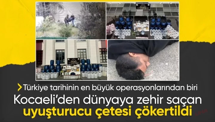 3 ilde uyuşturucu operasyonu: Uluslararası örgüt çökertildi